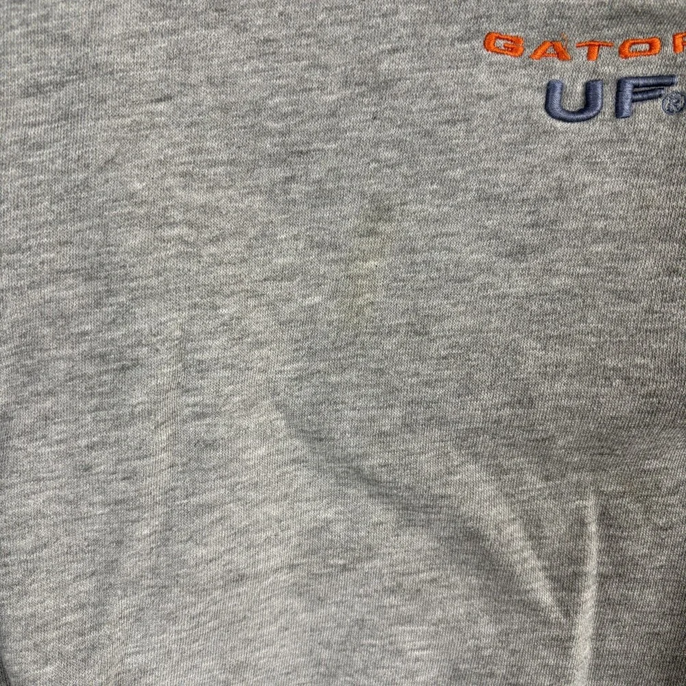 Vintage Lee Sport Florida Gators Sweatshirt Mens XXL Gray V-Neck Y2K NCAA